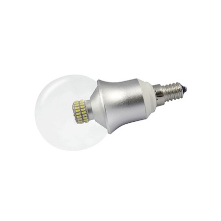Светодиодная лампа E14 CR-DP-G60 6W Day White (Arlight, ШАР)