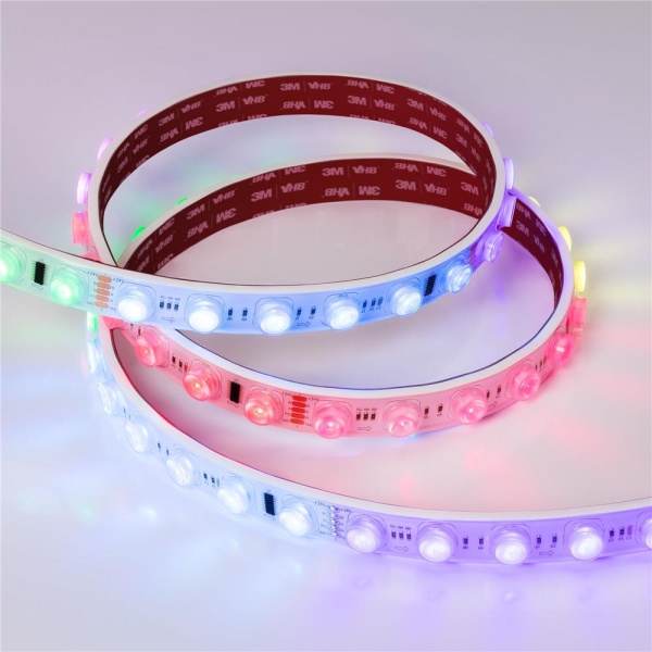 Светодиодная лента герметичная DMX-FLT-PS-S36-23mm 24V RGB-PX6 (20 W/m, IP67, 30deg, 5m) (Arlight, -)