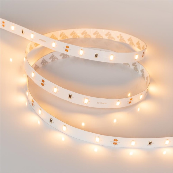 Светодиодная лента ULTRA-5000 12V Warm2400 (5630, 150 LED, LUX) (Arlight, 12 Вт/м, IP20)