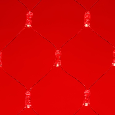 Светодиодная гирлянда ARD-NETLIGHT-CLASSIC-2000x1500-CLEAR-288LED Red (230V, 18W) (Ardecoled, IP65)