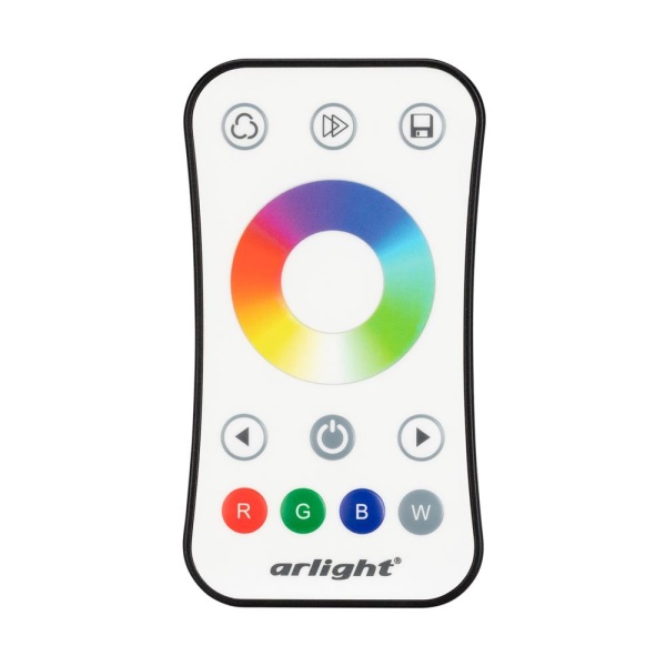 Пульт SMART-R14-RGBW (1 зона, 2.4G) (Arlight, IP20 Пластик, 5 лет)