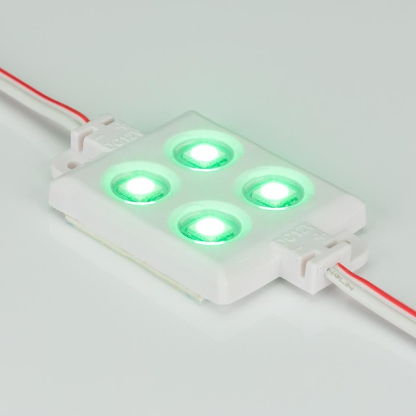 Модуль герметичный ARL-LM5050-4L-12V Green (Arlight, Закрытый)