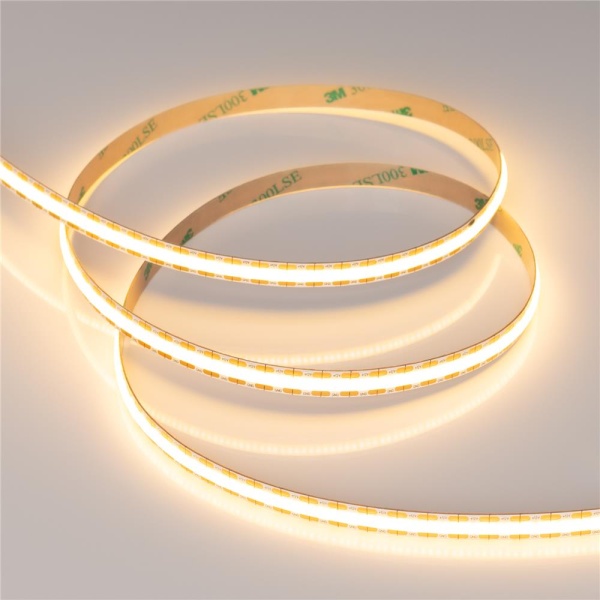 Светодиодная лента COB-X528-8mm 12V Warm2700 (11 W/m, IP20, CSP, 5m) (Arlight, -)