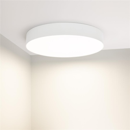 Светильник IM-RONDO-EMERGENCY-3H-R400-40W Warm3000 (WH, 120 deg, 230V) (Arlight, IP40 Металл, 2 года)