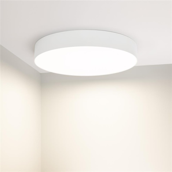 Светильник IM-RONDO-EMERGENCY-3H-R400-40W Warm3000 (WH, 120 deg, 230V) (Arlight, IP40 Металл, 2 года)