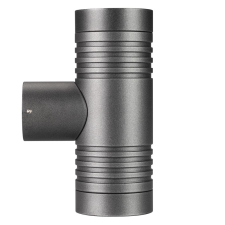 Светильник KT-RAY-WALL-TWIN-R46-2x3W Warm3000 (GR, 24 deg, 24V) (Arlight, IP65 Металл, 3 года)