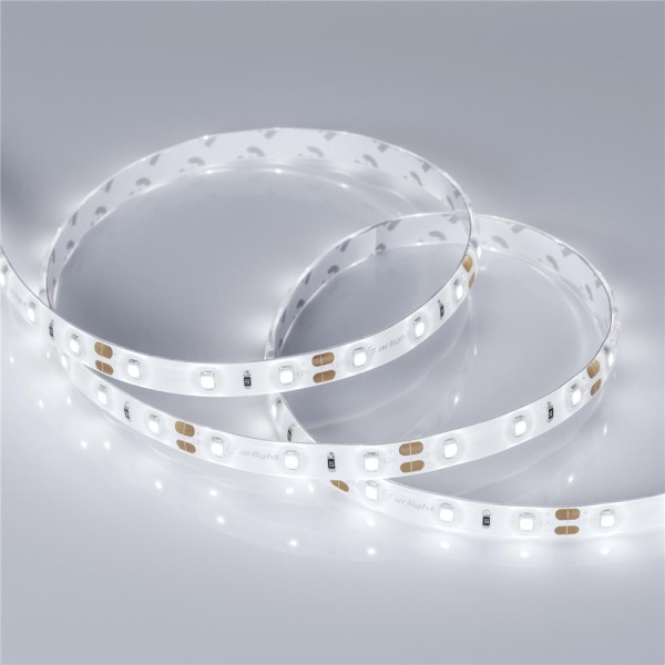 Светодиодная лента герметичная RTW-SE-A60-8mm 12V White6000 (7.2 W/m, IP65, 2835, 5m) (Arlight, -)