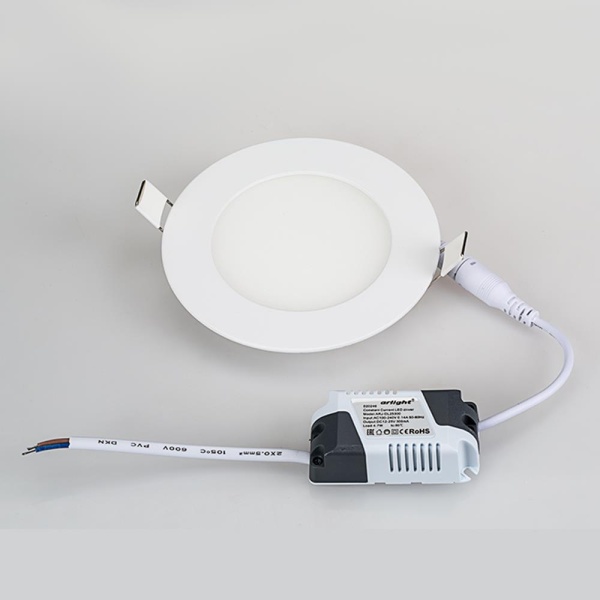 Светильник DL-120M-9W Day White (Arlight, IP40 Металл, 3 года)