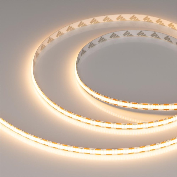Светодиодная лента COB-X400-8mm 12V Warm2700 (9 W/m, IP20, CSP, 2.5m) (Arlight, -)