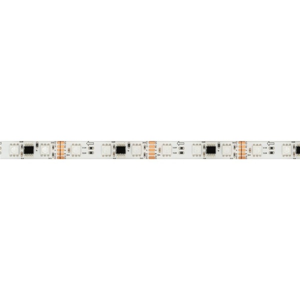 Светодиодная лента герметичная DMX-SE-B60-10mm 12V RGB-PX3 (14 W/m, IP65, 5060, 5m) (Arlight, -)
