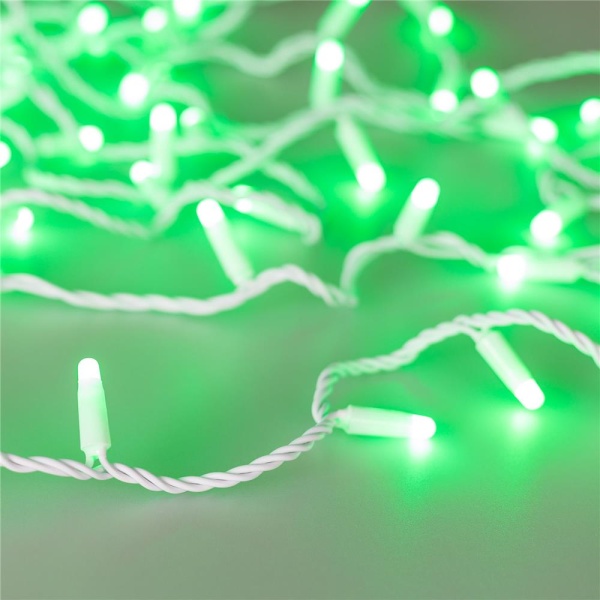 Светодиодная гирлянда ARD-STRING-CLASSIC-20000-WHITE-200LED-MILK-SYNC RGB (230V, 13W) (Ardecoled, IP65)