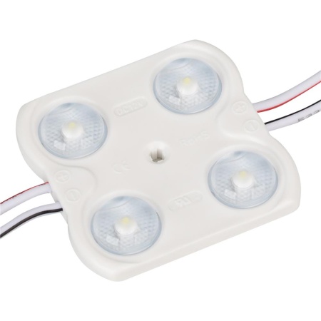 Модуль герметичный CRAFT-2835-4-12V Warm 170deg (45x43mm, 1.6W, IP67) (Arlight, Закрытый)