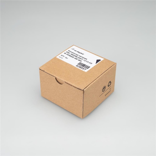 Коннектор питания ARL-MOONLIGHT-1213-CON-POWER-HR-WH (Arlight, Пластик)