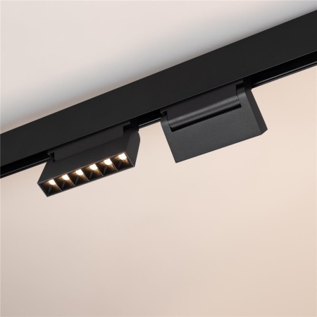 Светильник MAG-ORIENT-LASER-FOLD-S195-6W Warm3000 (BK, 30 deg, 48V, DALI) (Arlight, IP20 Металл, 5 лет)