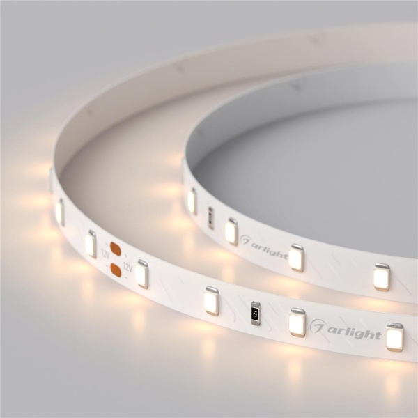 Светодиодная лента RT 2-5000 24V Warm2700 (2835, 300 LED, PRO) (Arlight, 7.2 Вт/м, IP20)