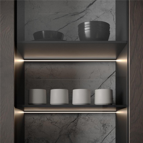 Профиль SL-KANT-H11-2000 ANOD OLIVE GREY (Arlight, Алюминий)