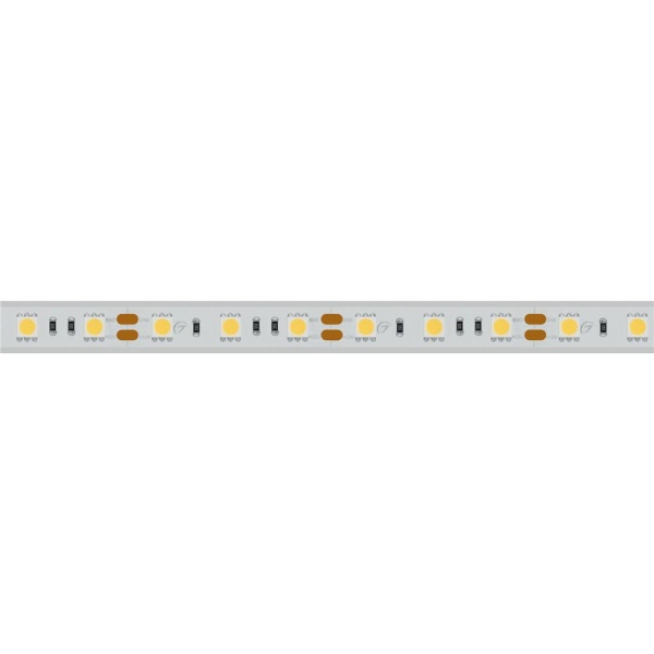 Светодиодная лента RTW 2-5000PW 12V White6000 2x (5060, 300 LED, LUX) (Arlight, 14.4 Вт/м, IP66)