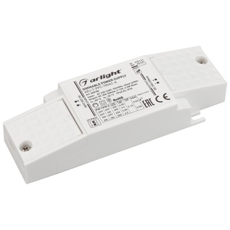 Блок питания ARJ-7-PFC-TRIAC-A (7W, 350-500mA) (Arlight, IP20 Пластик, 5 лет)