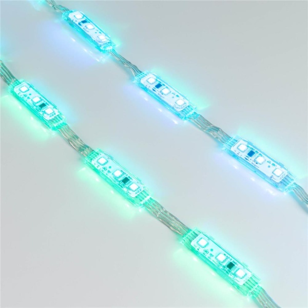 Модуль управляемый DMX-B3 12V RGB (0.72W, IP68, 140 deg) (Arlight, Пластик, 3 года)