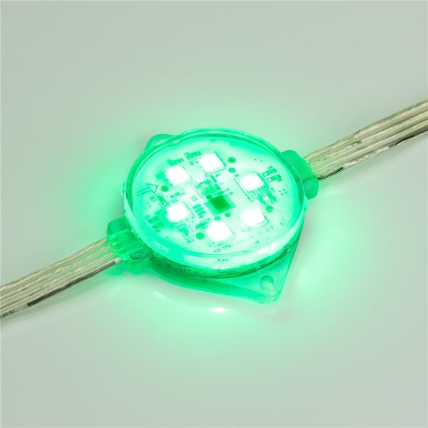 Флэш-модуль ARL-PRO-D50-6LED RGB 12V Прозрачный (Arlight, Пластик, 3 года)