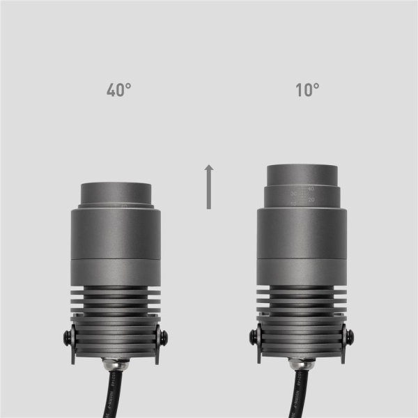 Светильник ALT-RAY-ZOOM-R52-8W Day4000 (DG, 10-40 deg, 230V) (Arlight, IP67 Металл, 3 года)