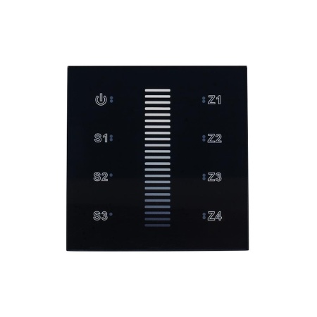 Панель Sens SR-2830A-RF-IN Black (220V,DIM,4 зоны) (Arlight, IP20 Пластик, 3 года)