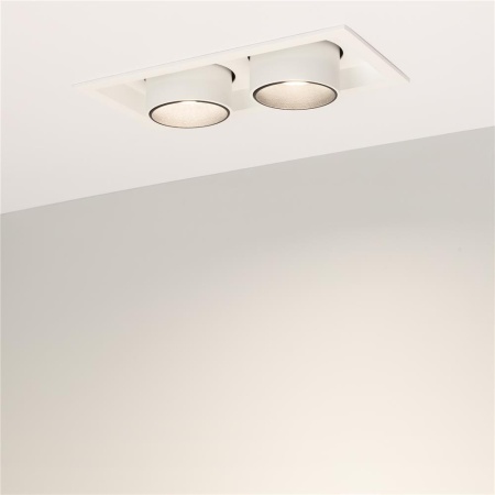 Светильник LTD-PULL-S110x210-2x10W Day4000 (WH, 24 deg, 230V) (Arlight, IP20 Металл, 5 лет)