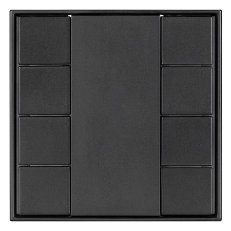 INTELLIGENT ARLIGHT Панель KNX-223-8-BLACK (BUS) (IARL, IP20 Пластик, 3 года)