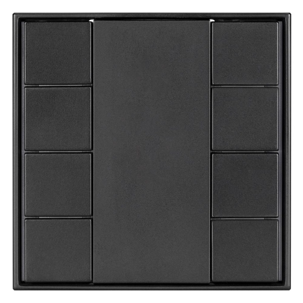 INTELLIGENT ARLIGHT Панель KNX-223-8-BLACK (BUS) (IARL, IP20 Пластик, 3 года)