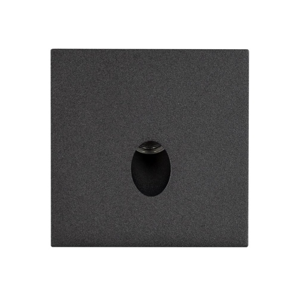 Светильник LT-GAP-S70x70-3W Warm3000 (BK, 30deg, 230V) (Arlight, IP65 Металл, 3 года)