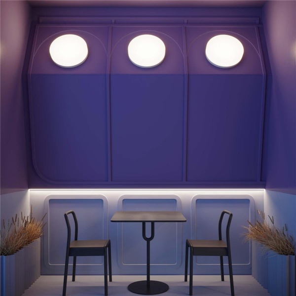 Светильник CL-SMURF-R400-30W Day4000-MIX (WH, 140 deg, 230V) (Arlight, IP40 Пластик, 3 года)