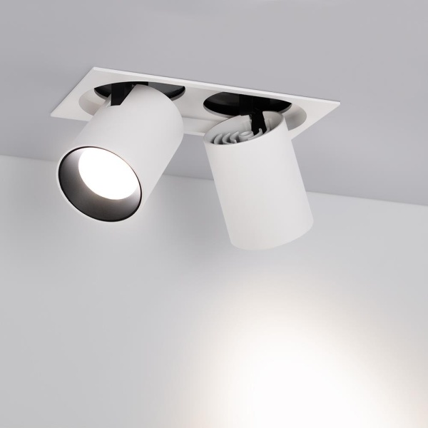 Светильник LGD-PULL-S100x200-2x10W Warm3000 (WH, 20 deg) (Arlight, IP20 Металл, 3 года)