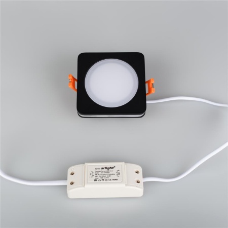 Светодиодная панель LTD-80x80SOL-BK-5W Day White (Arlight, IP44 Пластик, 3 года)