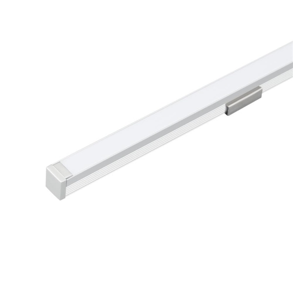 Профиль с экраном SL-MINI-8-2000 ANOD+OPAL (Arlight, Алюминий)