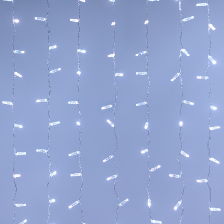 Светодиодная гирлянда ARD-CURTAIN-CLASSIC-2000x9000-CLEAR-2200LED White (230V, 120W) (Ardecoled, IP65)