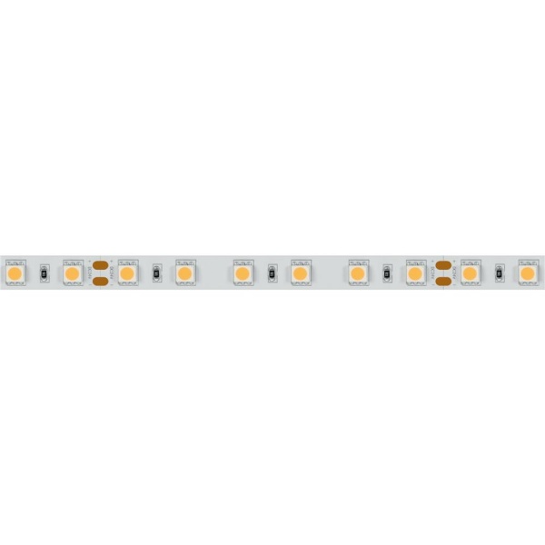 Светодиодная лента RT 2-5000 24V Warm2400 2x (5060, 300 LED, LUX) (Arlight, 14.4 Вт/м, IP20)