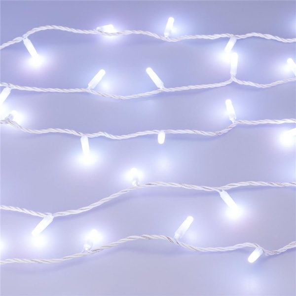 Светодиодная гирлянда ARD-STRING-CLASSIC-10000-WHITE-95LED-MILK-LIVE RGBW-DMX (24V, 10W) (Ardecoled, IP65)