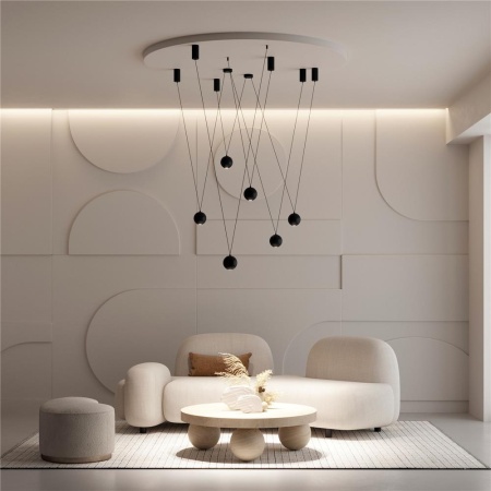 Светильник SP-ELEMENTA-DOME-R71-9W Warm3000 (BK, 39 deg, 230V) (Arlight, IP40 Металл, 3 года)
