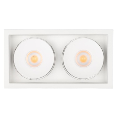 Светильник CL-SIMPLE-S148x80-2x9W Day4000 (WH, 45 deg) (Arlight, IP20 Металл, 3 года)