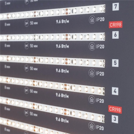 Стенд Светодиодные Ленты RT-LUX-1100x600mm (DB 3мм, пленка, лого) (Arlight, -)