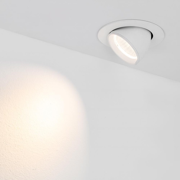 Светильник LTD-EXPLORER-R100-12W Day4000 (WH, 38 deg) (Arlight, IP20 Металл, 3 года)