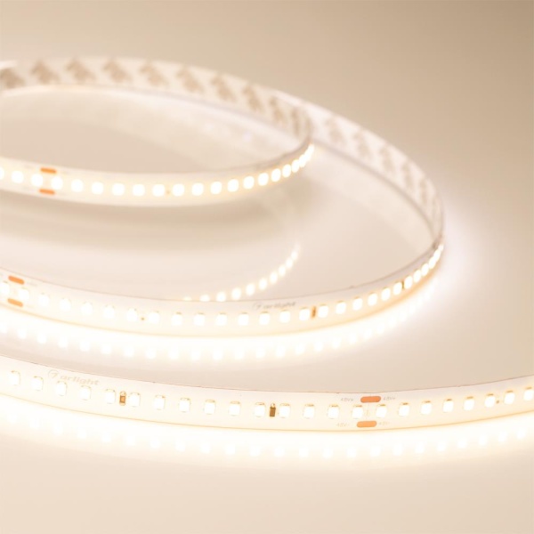 Светодиодная лента IC-A144-12mm 48V Warm3000 (5.8 W/m, IP20, 2835, 50m) (Arlight, Открытый)