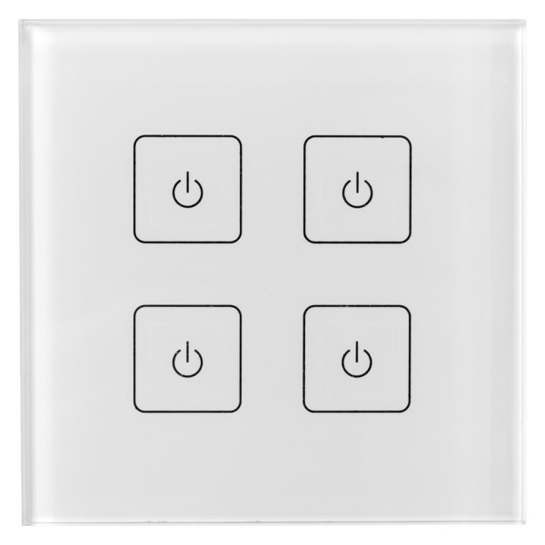 INTELLIGENT ARLIGHT Сенсорная панель DALI-901-11-ADDR-DIM-DT6-IN White (BUS) (IARL, IP20 Пластик, 3 года)