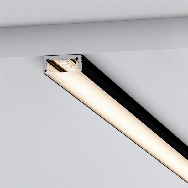 Профиль SL-SLIM-H7-2000 BLACK (Arlight, Алюминий)
