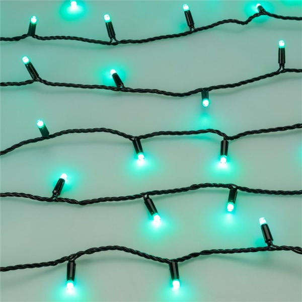 Светодиодная гирлянда ARD-STRING-CLASSIC-10000-BLACK-95LED-LIVE RGBW-DMX (24V, 10W) (Ardecoled, IP65)