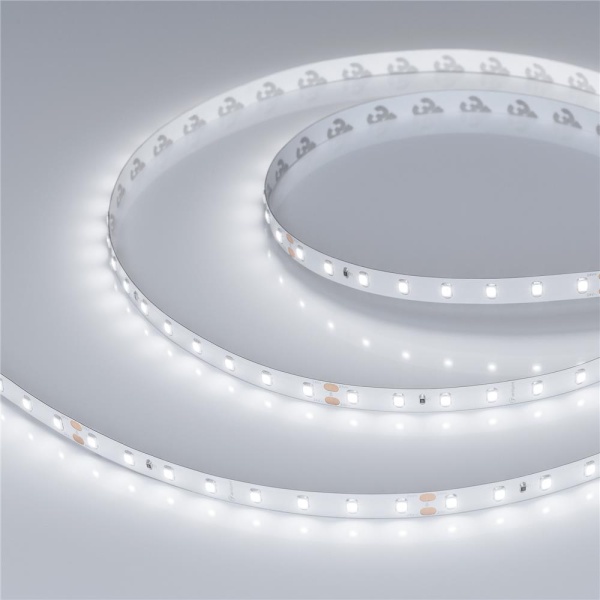 Светодиодная лента RT-A80-8mm 24V White6000 (6 W/m, IP20, 2835, 50m) (Arlight, высок.эфф.150 лм/Вт)