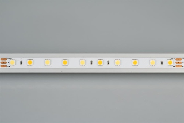 Светодиодная лента RT 6-5000 24V White-MIX 2x (5060, 60 LED/m, LUX) (Arlight, Изменяемая ЦТ)