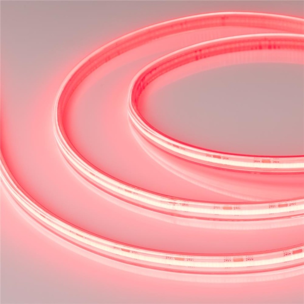Светодиодная лента COB-5000PS-CSP-544-24V Red (10mm, 11.5W, IP67) (Arlight, -)