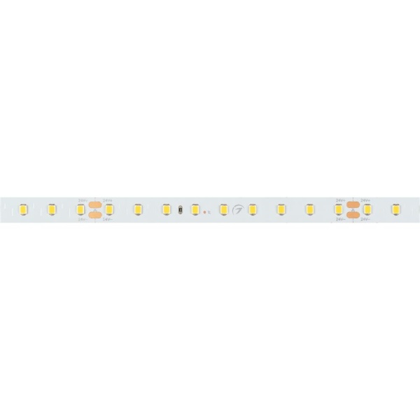 Светодиодная лента RT-A90-10mm 24V Warm2700 (4.8 W/m, IP20, 2835, 5m) (Arlight, высок.эфф.200 лм/Вт)
