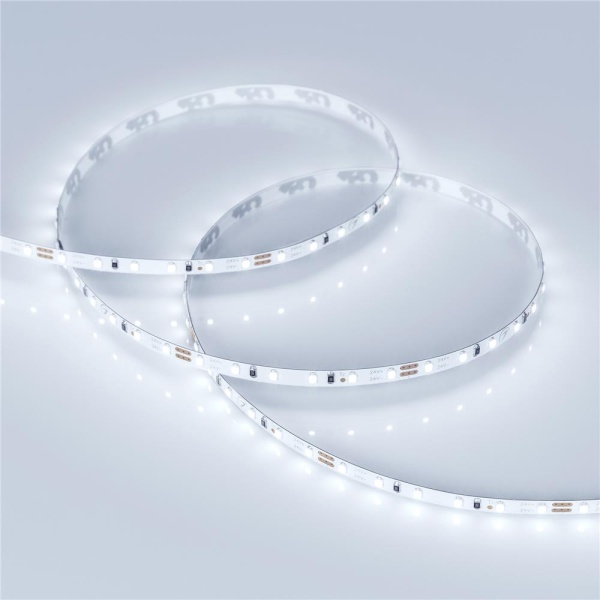 Светодиодная лента MICROLED-5000 24V Cool 8K 4mm (2216, 120 LED/m, LUX) (Arlight, 9.6 Вт/м, IP20)